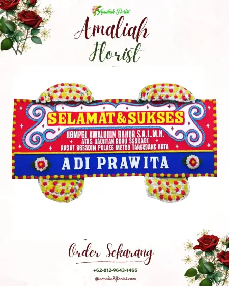 Papan Bunga Ucapan Selamat Cibabat